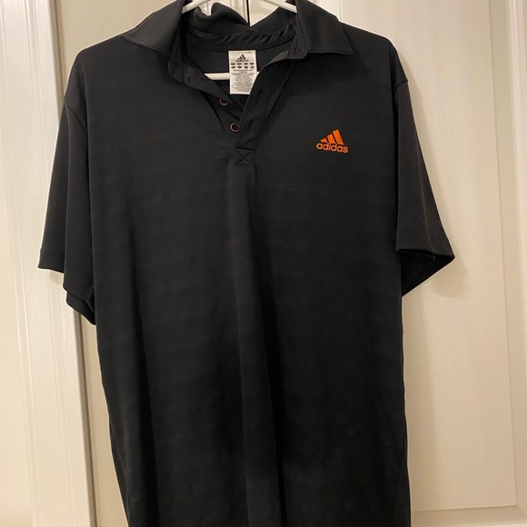 Adidas Men’s Black Golf Shirt SIZE:L - Picture 1 of 3